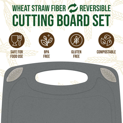 AXIOM CREATIONS small cutting board with smooth surface, perfect for fruits.
