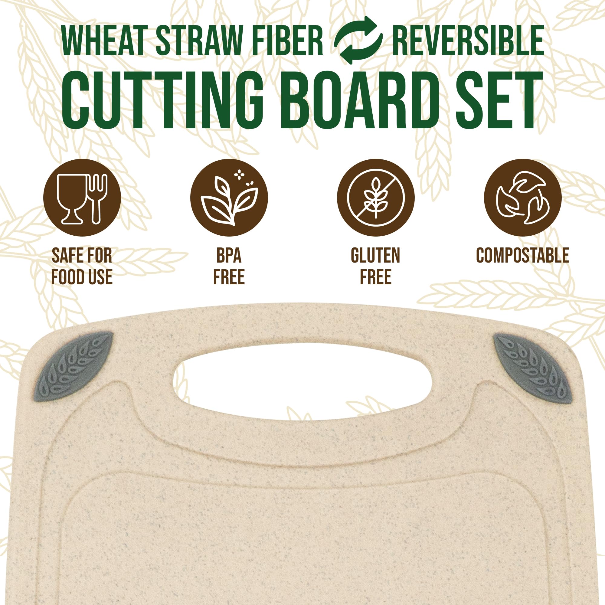 AXIOM CREATIONS two boards side by side, versatile reversible setup for meal prep.
