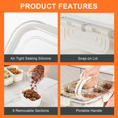 AYauGamA Snackle Box foldable handle for easy carrying
