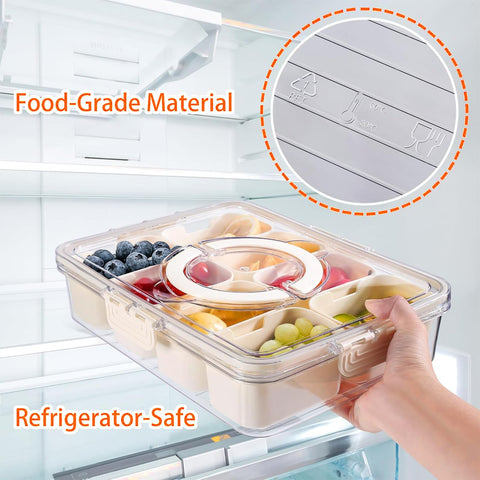 AYauGamA Snackle Box made of food-grade PP and PET materials