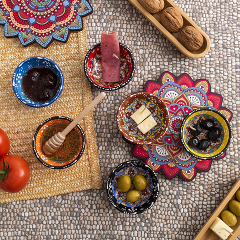 Ayennur lead-free, food-safe bowls perfect for dips, nuts, and condiments
