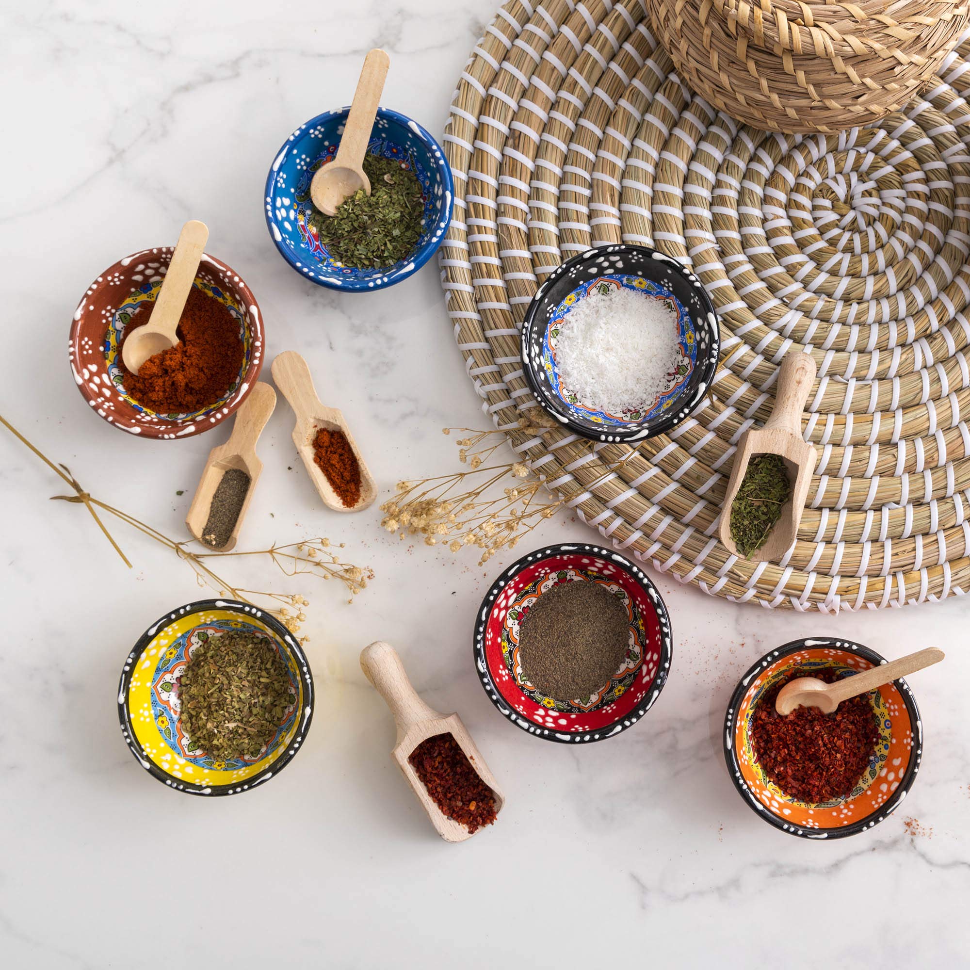 Ayennur 3-2inch dipping bowls ideal for sauces, olives, and dips