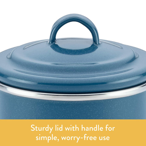 Ayesha grease container with ample storage for bacon fat reuse