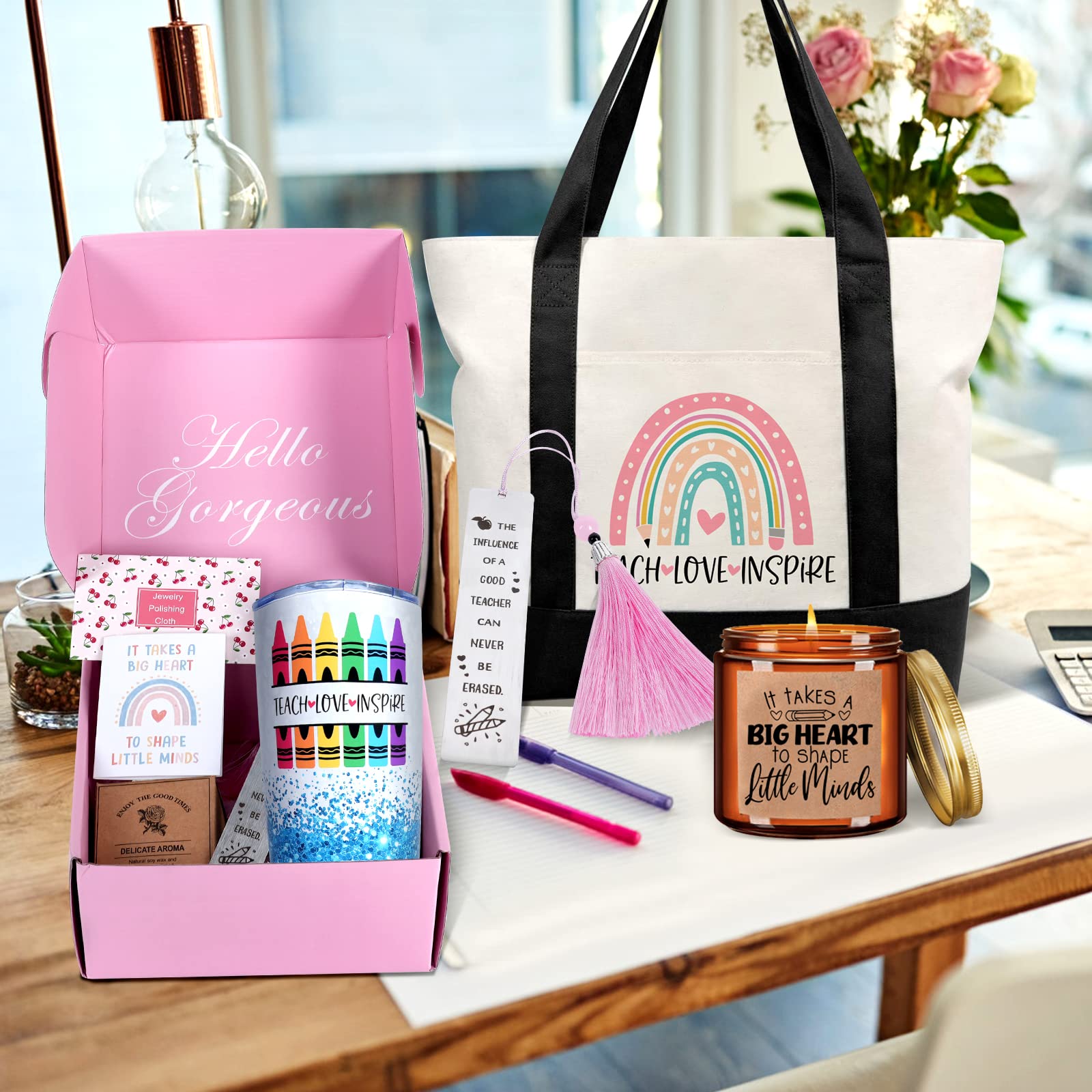 AYGE scented candle gift for teachers creates a relaxing ambience.