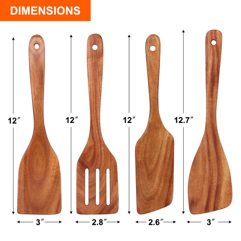 ayiaren teak-slotted-spatula with air channels for lifting and draining.