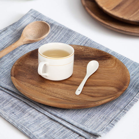 Ayiaren wood charcuterie board inspired plate enhances cheese and fruit presentation