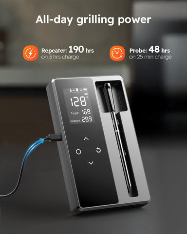 AYMDKI works across BBQ, oven, air fryer and more for versatility