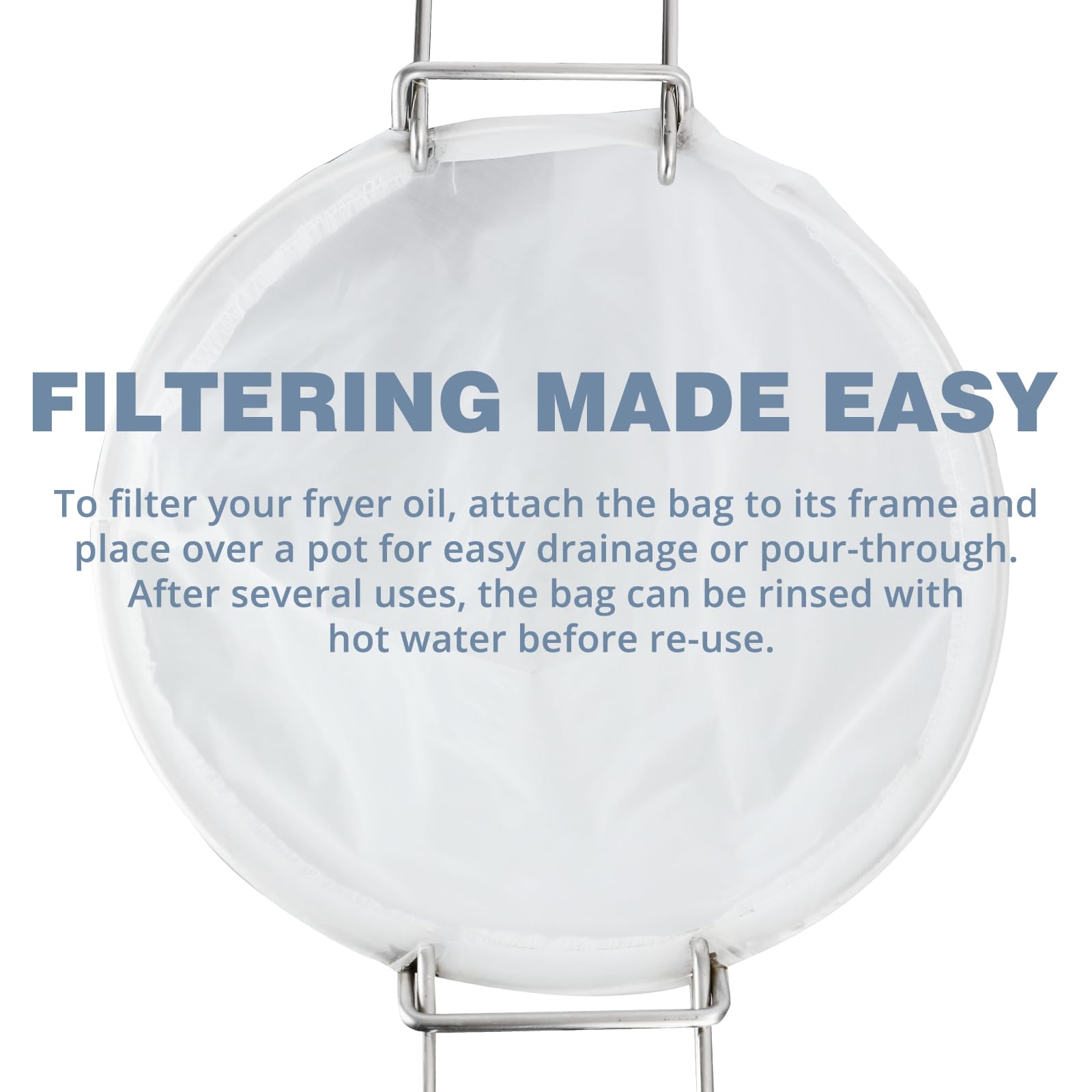 AYUSEB restaurant-grade filter cone supports frequent frying at scale
