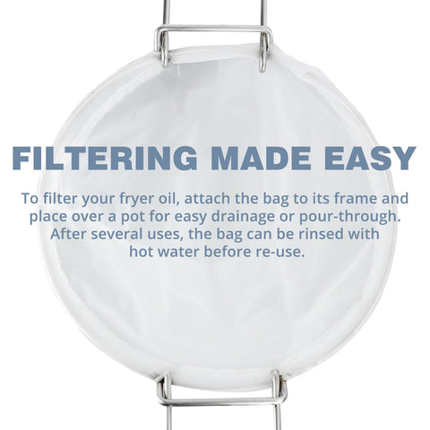 AYUSEB restaurant-grade filter cone supports frequent frying at scale