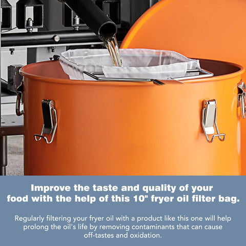 AYUSEB easy-clean filter bag rinses quickly between uses