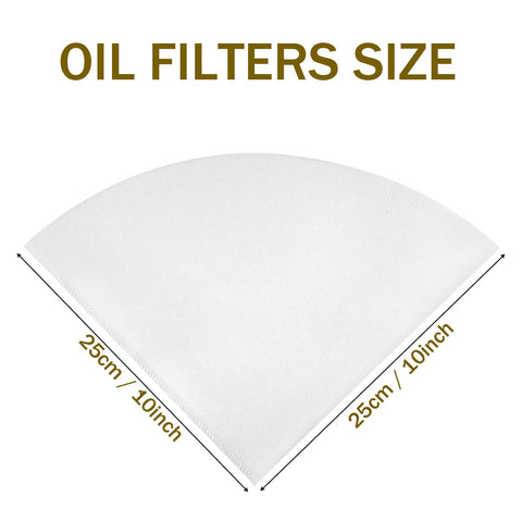 AYUSEB filter cones help maintain oil quality in high-volume kitchens.