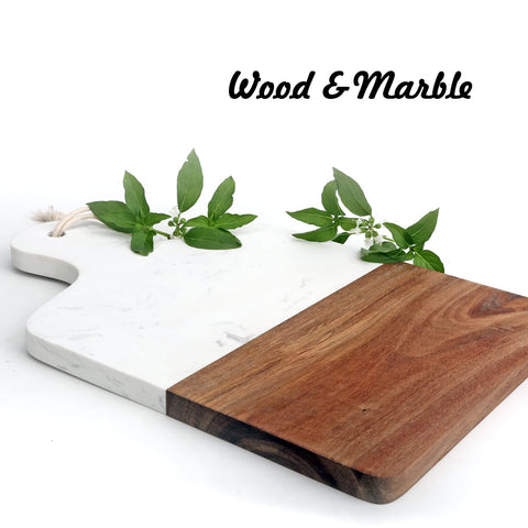 Azauvc cutting board knife-friendly surface protects blades during chopping.