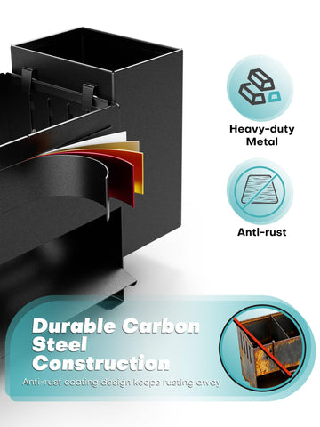 Azevix rustproof carbon steel construction resists deformation