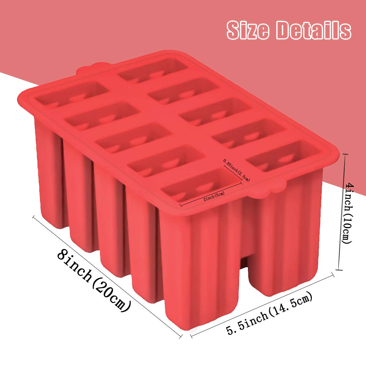 Azonbey popsicle sticks and funnel for easy filling