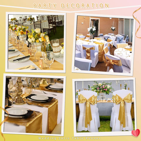 B-COOL satin runner care-friendly, minimal maintenance for events