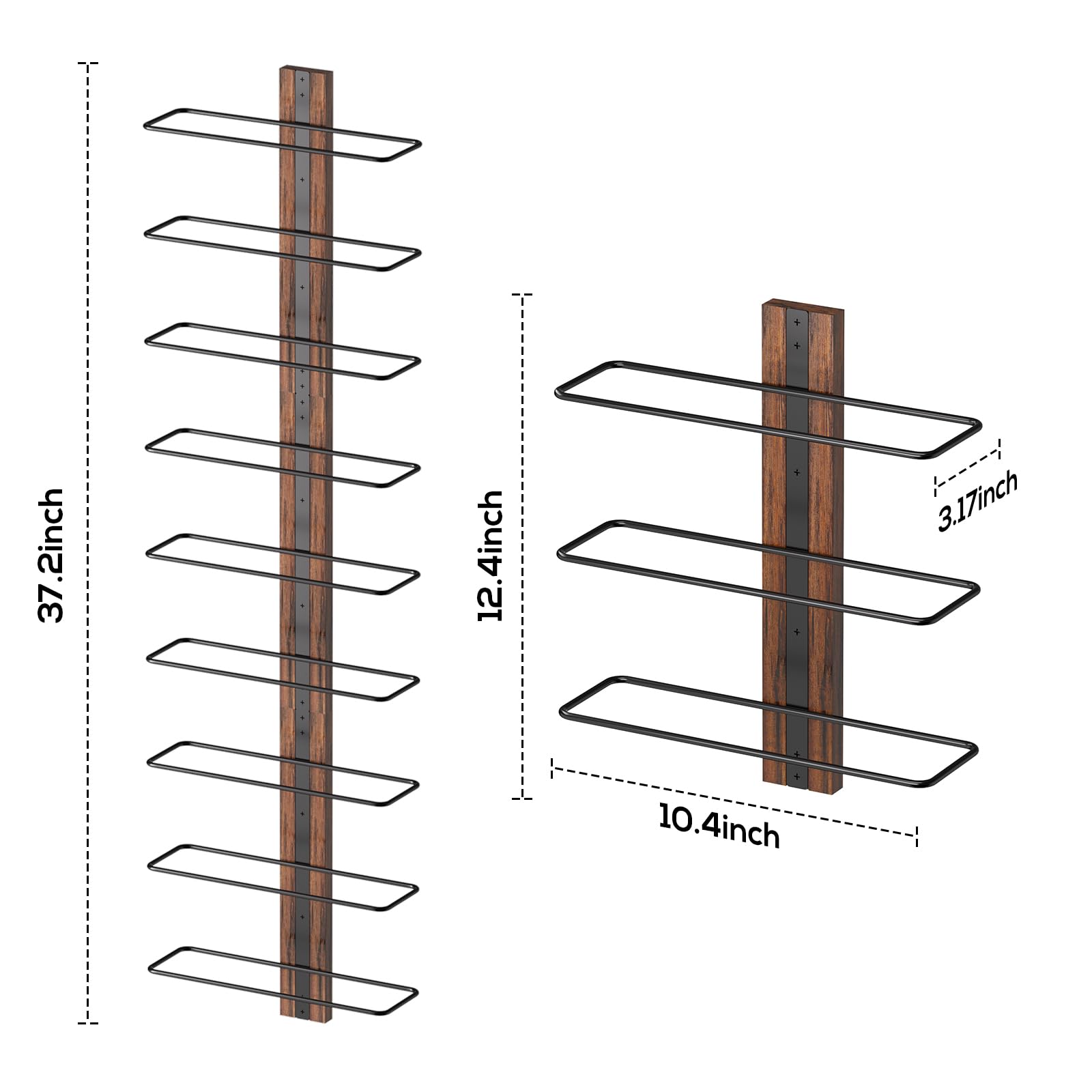 Packaging shows included accessories for B4Life wall rack
