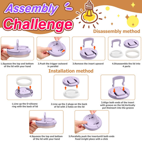 Leak-proof silicone gasket protects items in bags and backpacks.
