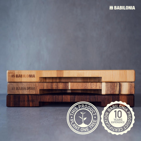 BABILONIA gift-ready cutting board ideal for weddings and holidays