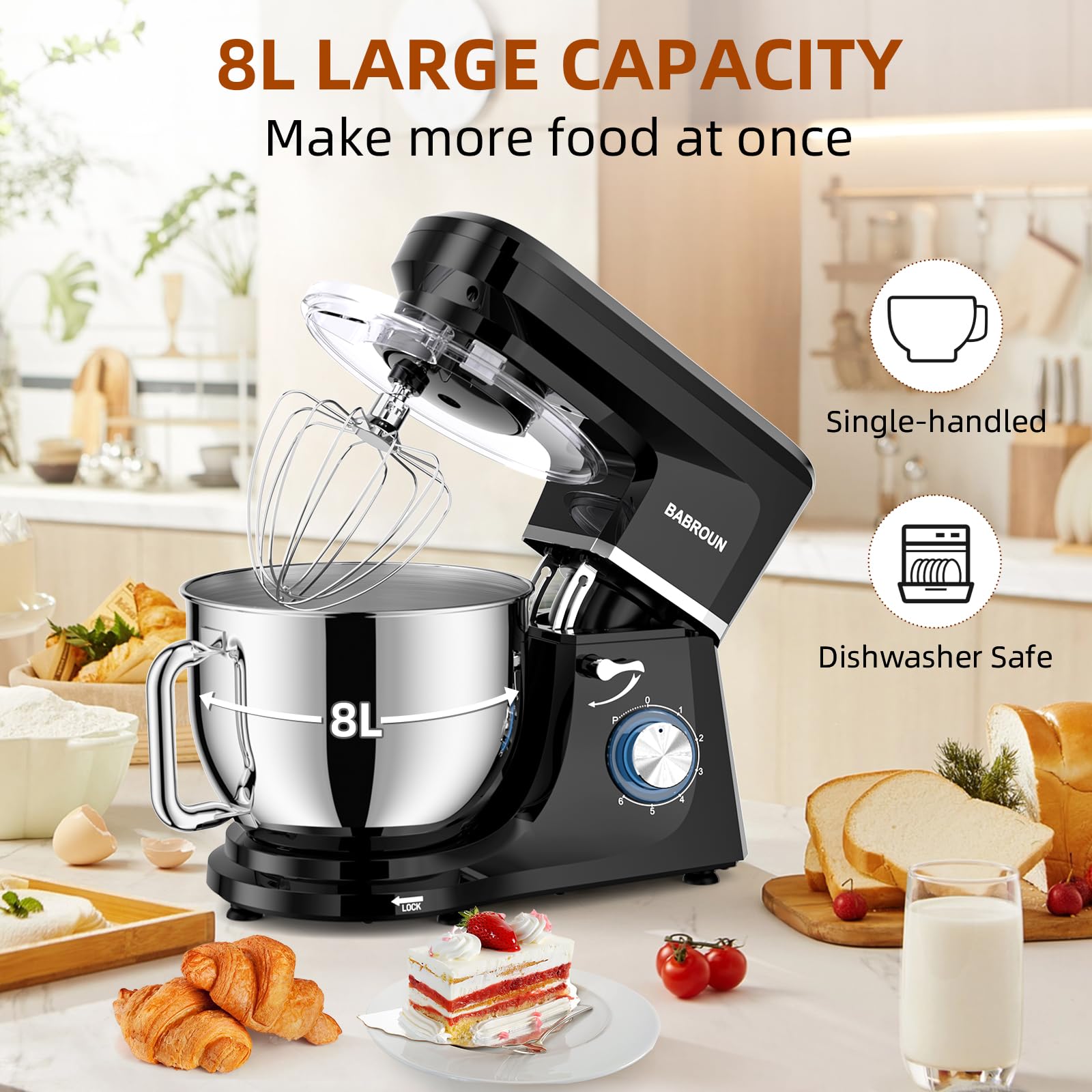 BABROUN mixer design adds modern style to any kitchen