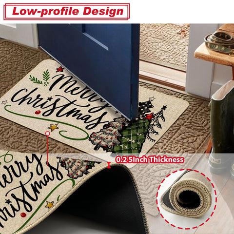 Baccessor Low-profile 0.25 inch thickness fits under doors smoothly.