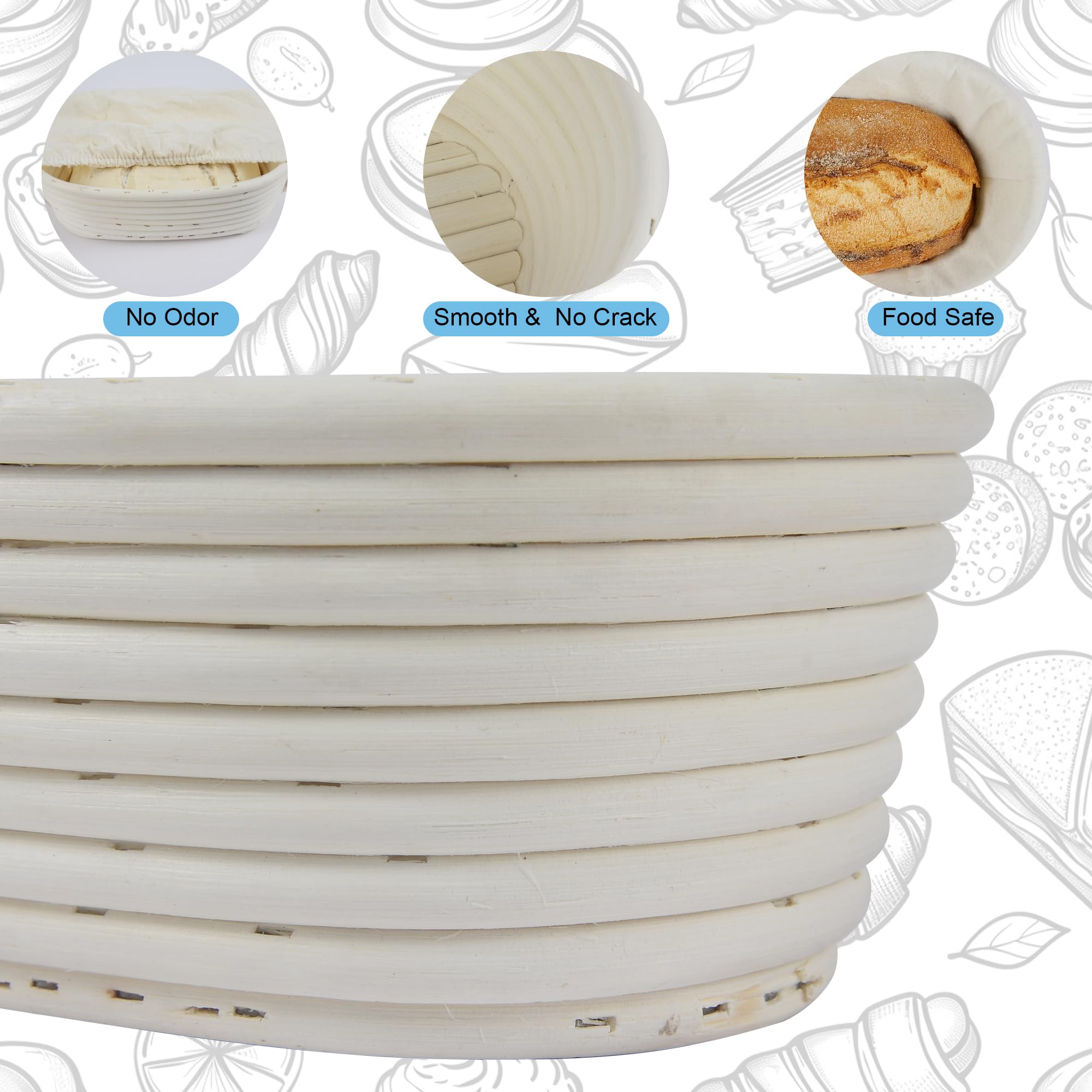 BACCZZY baskets after use are easy to clean and dry