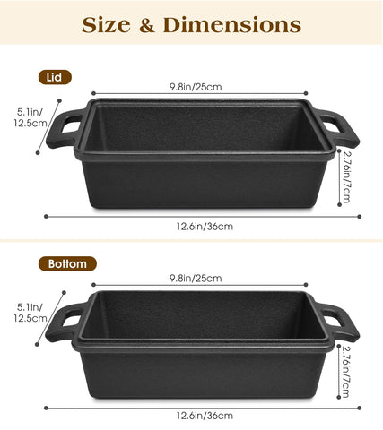 Bachdomc seasoning-ready surface enables easy release and quick cleanup