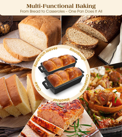 Bachdomc 500°F oven-safe design supports baking, roasting, and slow cooking