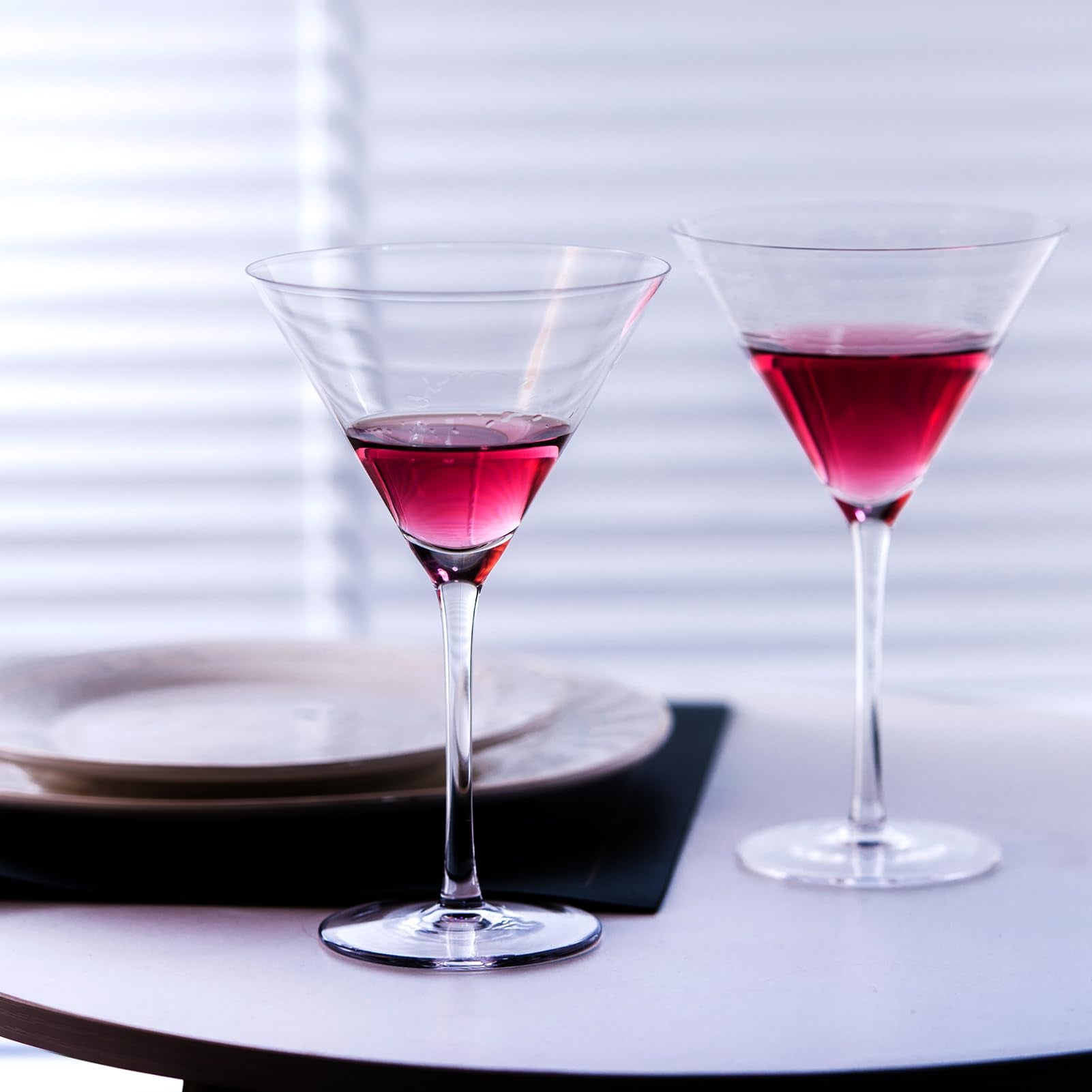 BACLIFE restaurant-quality martini glass for home bar setups