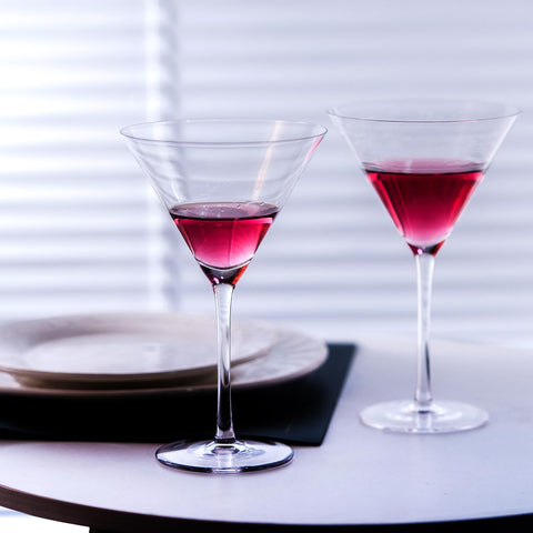 BACLIFE restaurant-quality martini glass for home bar setups