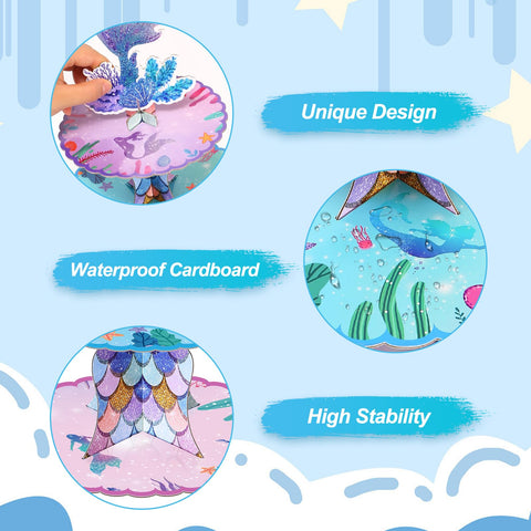 BACUTHY waterproof cardboard stand is durable and easy to clean