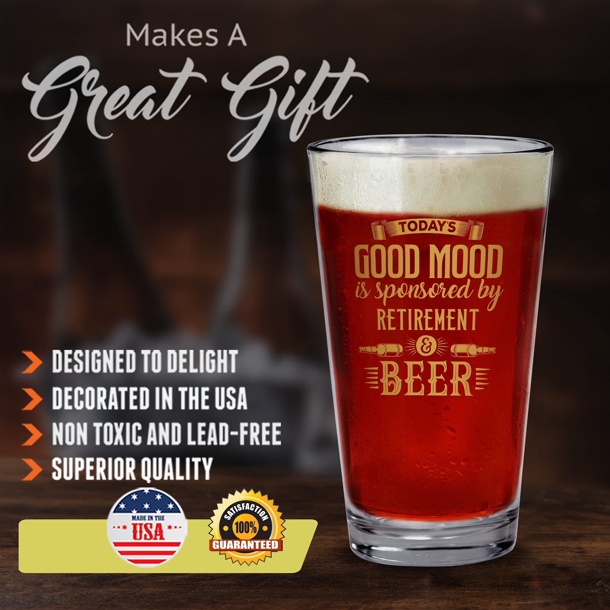 Ideal retirement gift for coworkers, bosses, or friends