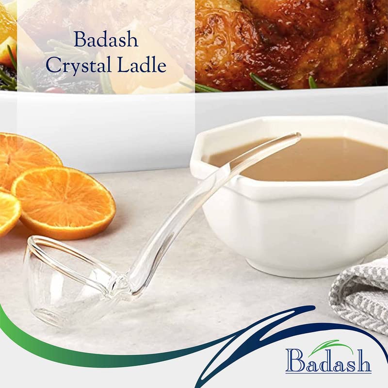 Badash presentation packaging enhances gift appeal for this crystal ladle