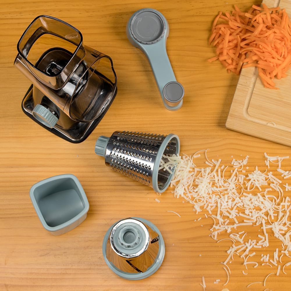 Badelite grey-blue body adds style to kitchen while shredding