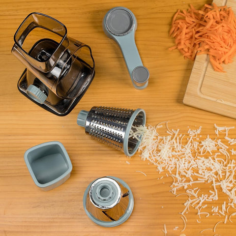 Badelite grey-blue body adds style to kitchen while shredding