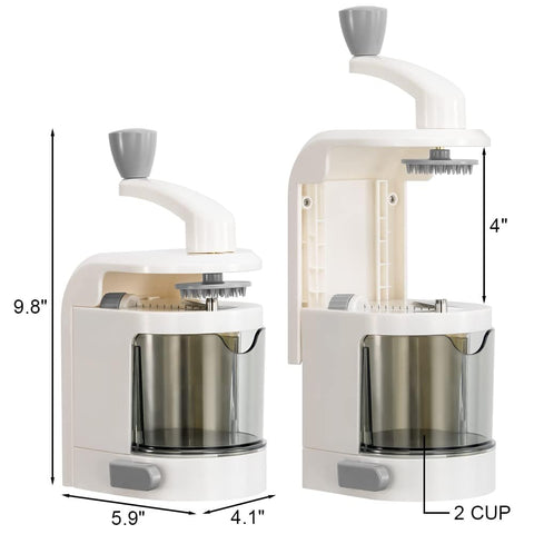 Safe operation with non-contact blade selection on Badelite spiralizer