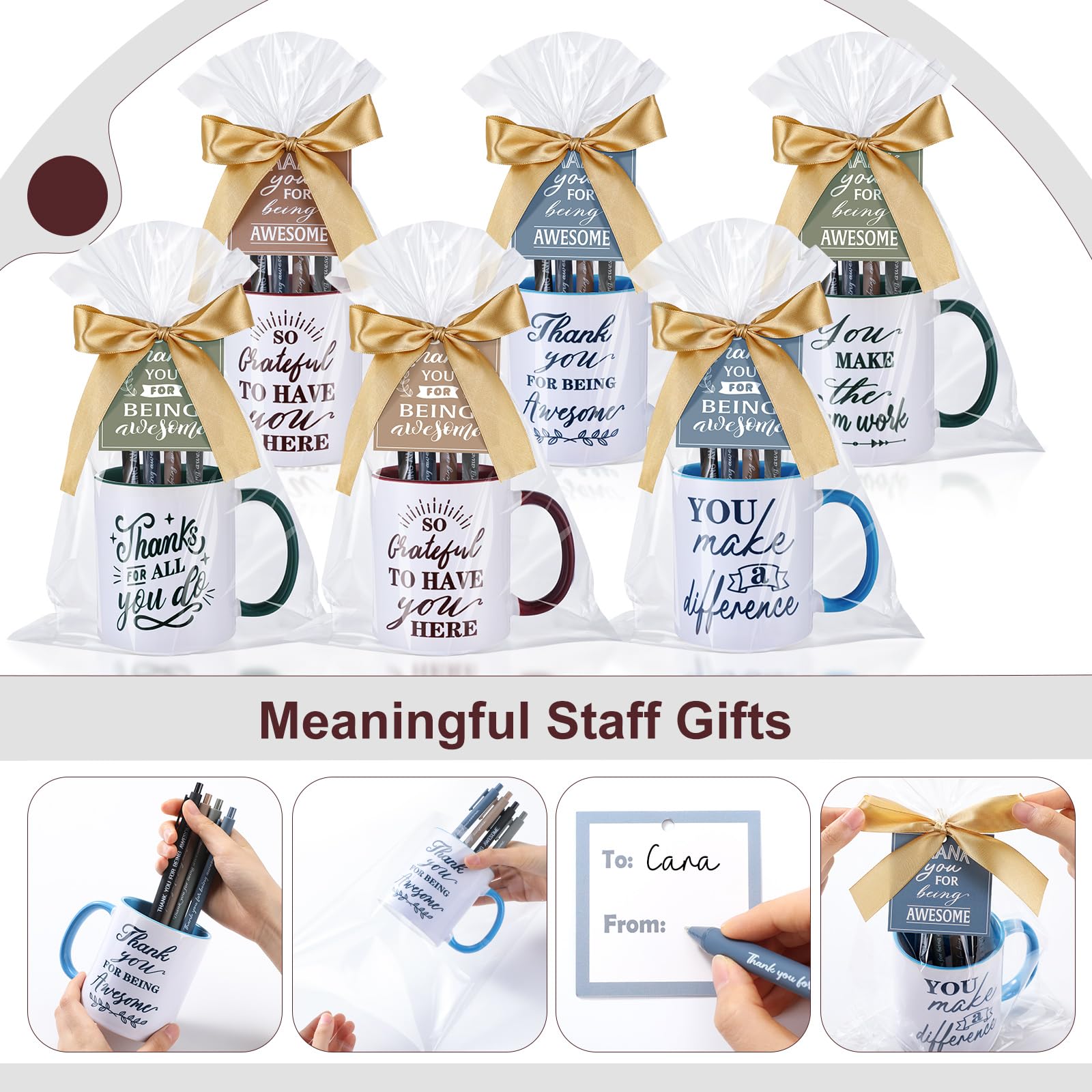 Baderke golden ribbons add a festive touch to gifting and events