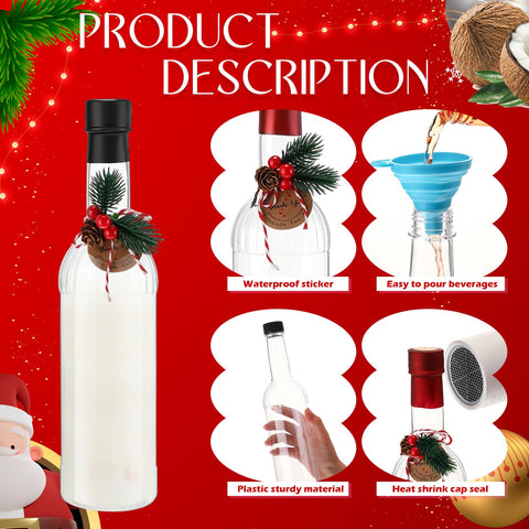 Baderke hanging tags for labeling gifts and beverages.