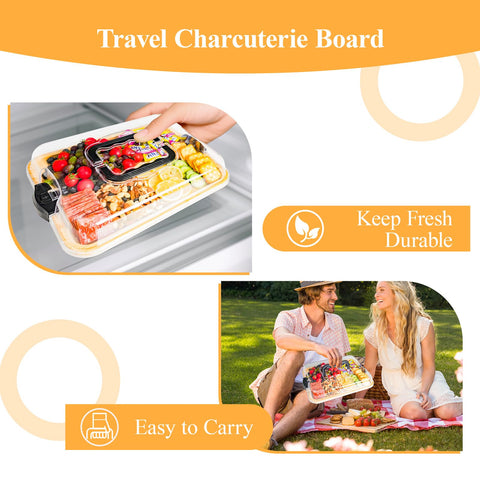 BADIABO ergonomic handle eases carrying for gatherings and events.