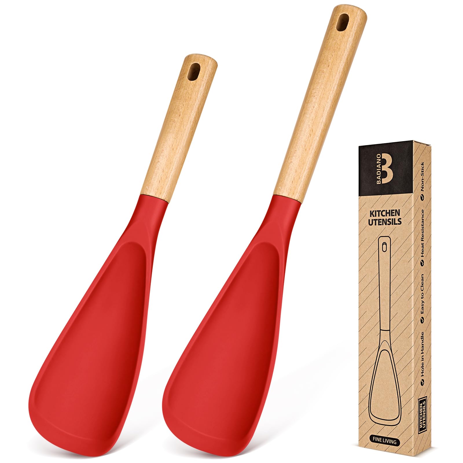 Badiano multifunction spatula spoon heat-resistant for high-heat cooking.