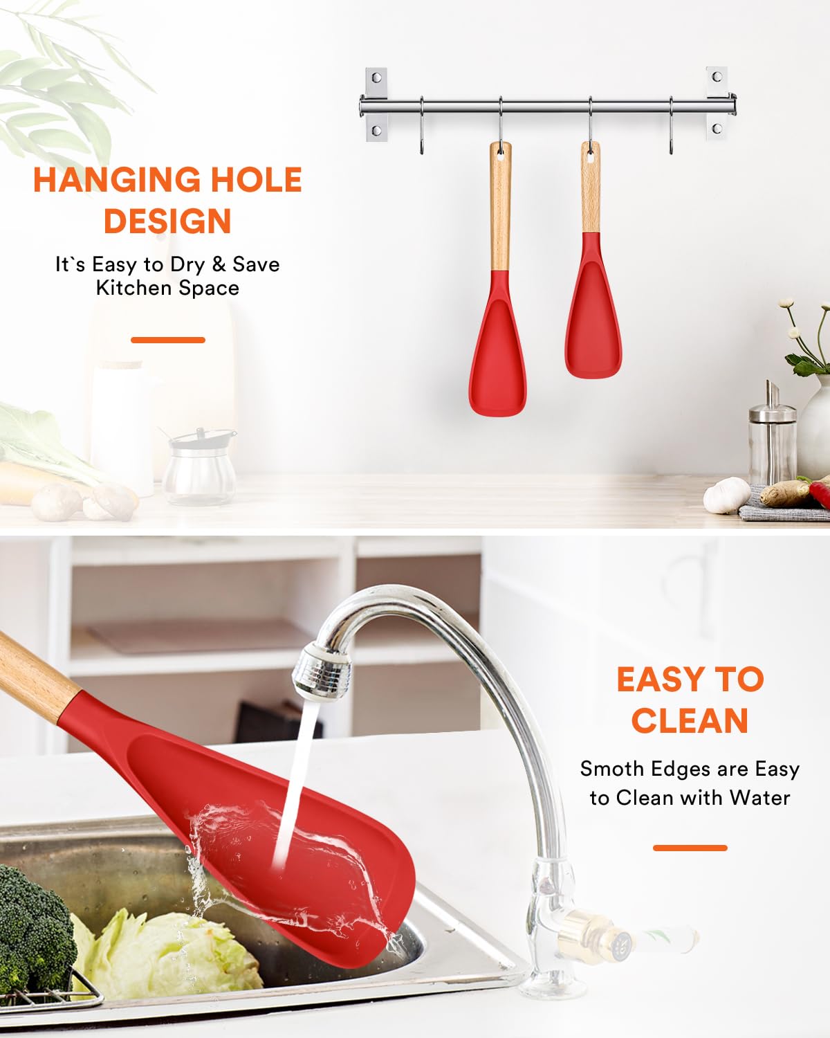Badiano serving and stirring tool doubles as a reliable kitchen scoop.