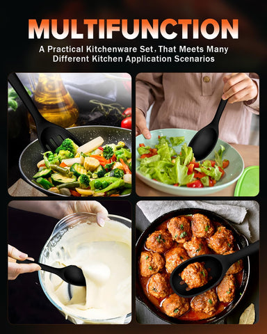 Badiano large-serving spoon ideal for scooping sides and hearty stews.