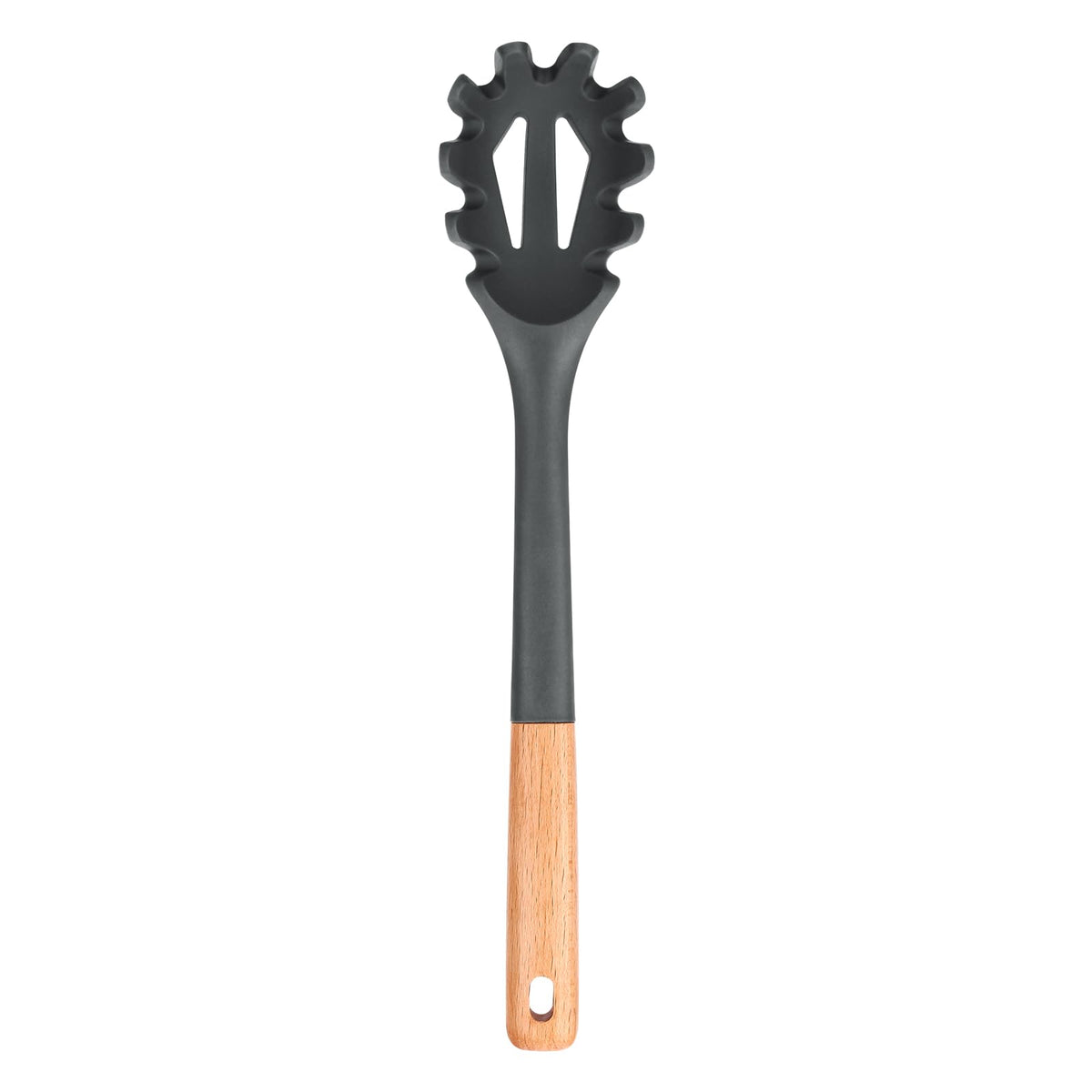 Badiano Silicone Pasta Fork heat resistance demonstrates safe handling at high temps