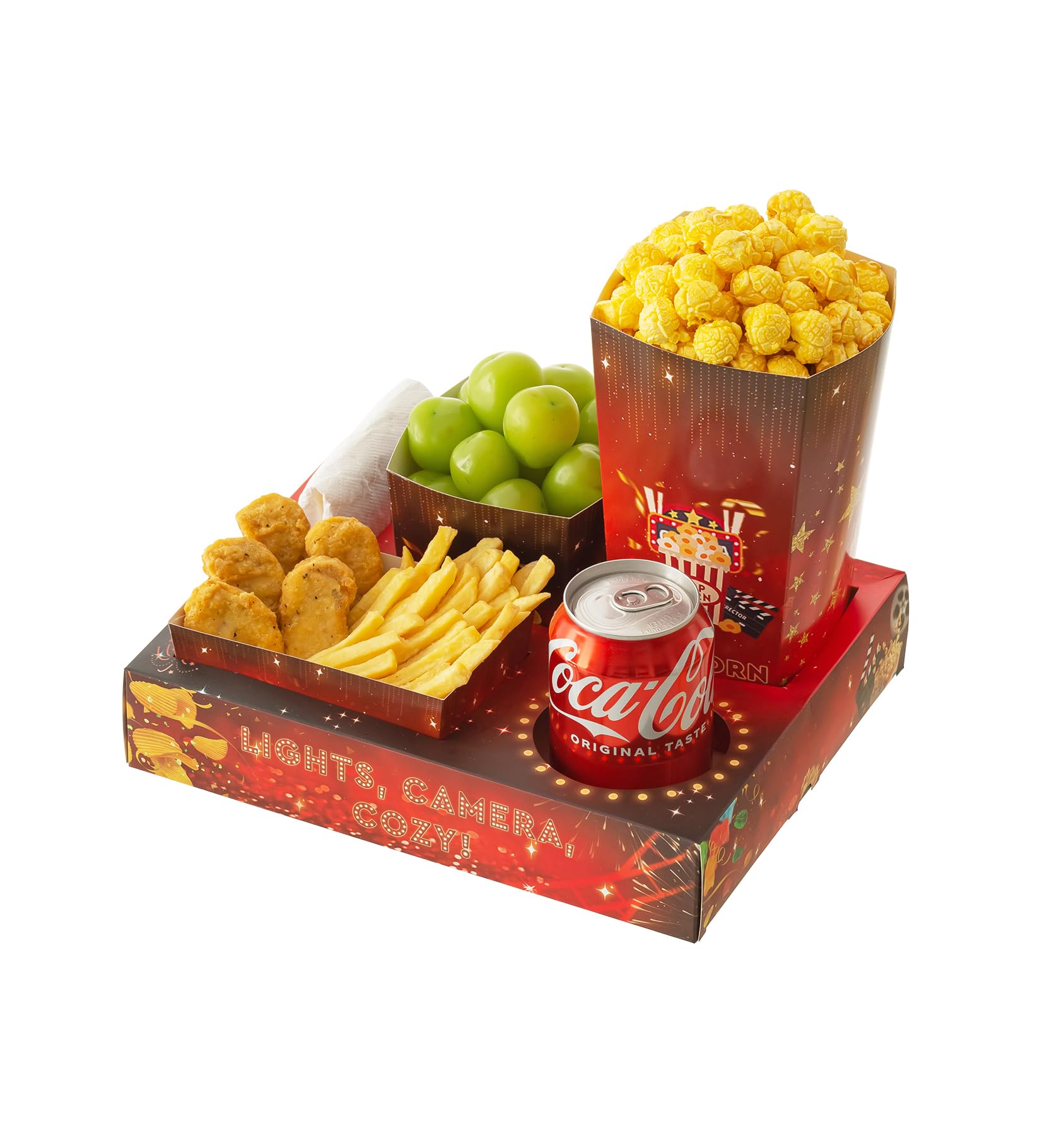 Baffect outdoor movie night supplies suitable for backyard gatherings