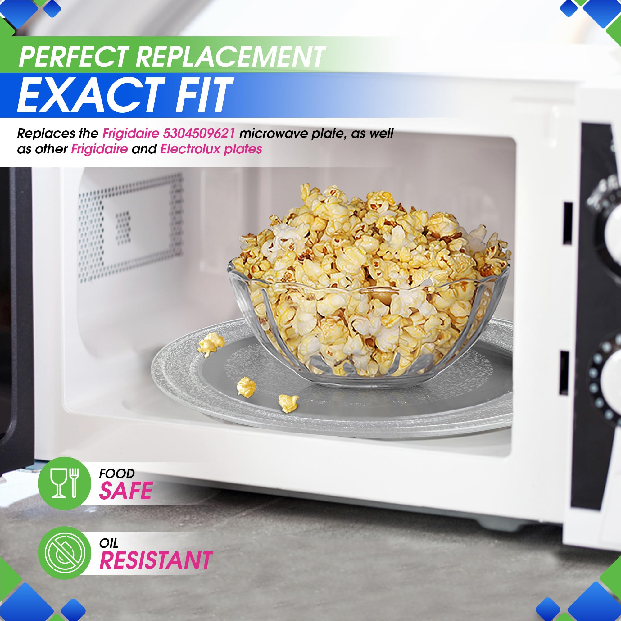 Bagean easy clean microwave turntable enabling quick cleanup