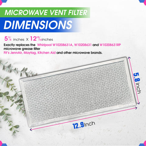 Bagean grease filter for over-the-range vent improves air flow and odor control