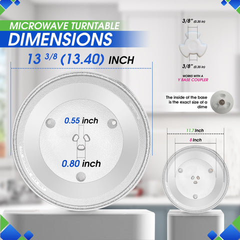 Bagean tempered-glass microwave plate offers heat resistance