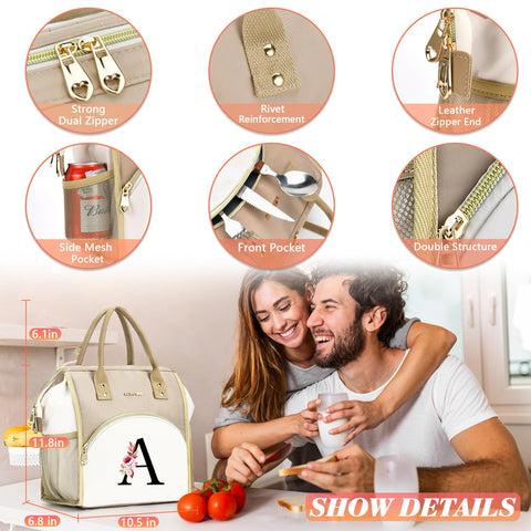 BAGNN lunch bag size showing capacity for multiple meals