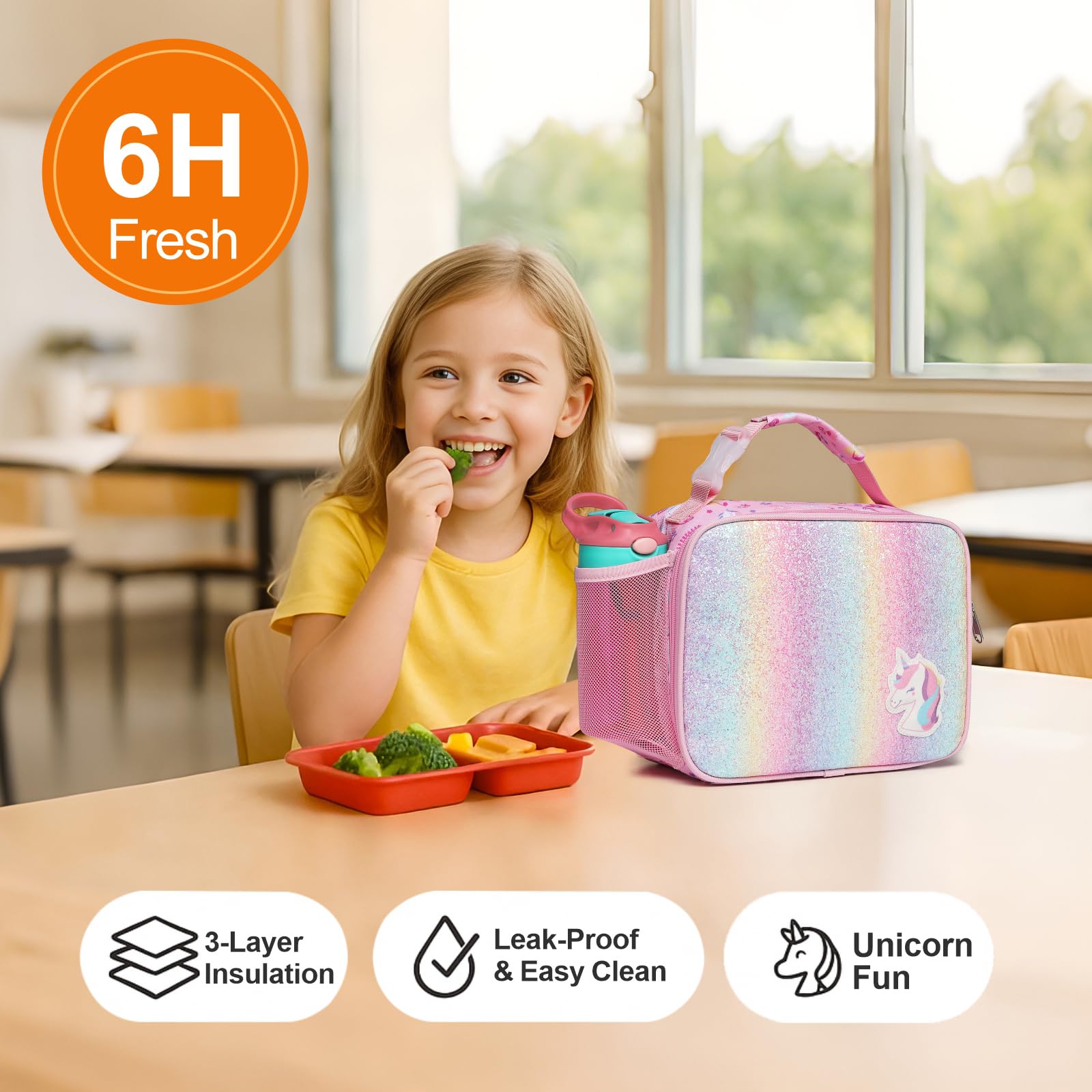 Bagseri inner name label helps prevent mix-ups at school or daycare.