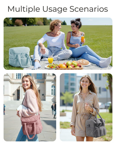 BAGSMART side pockets and water bottle holder for organized travel.