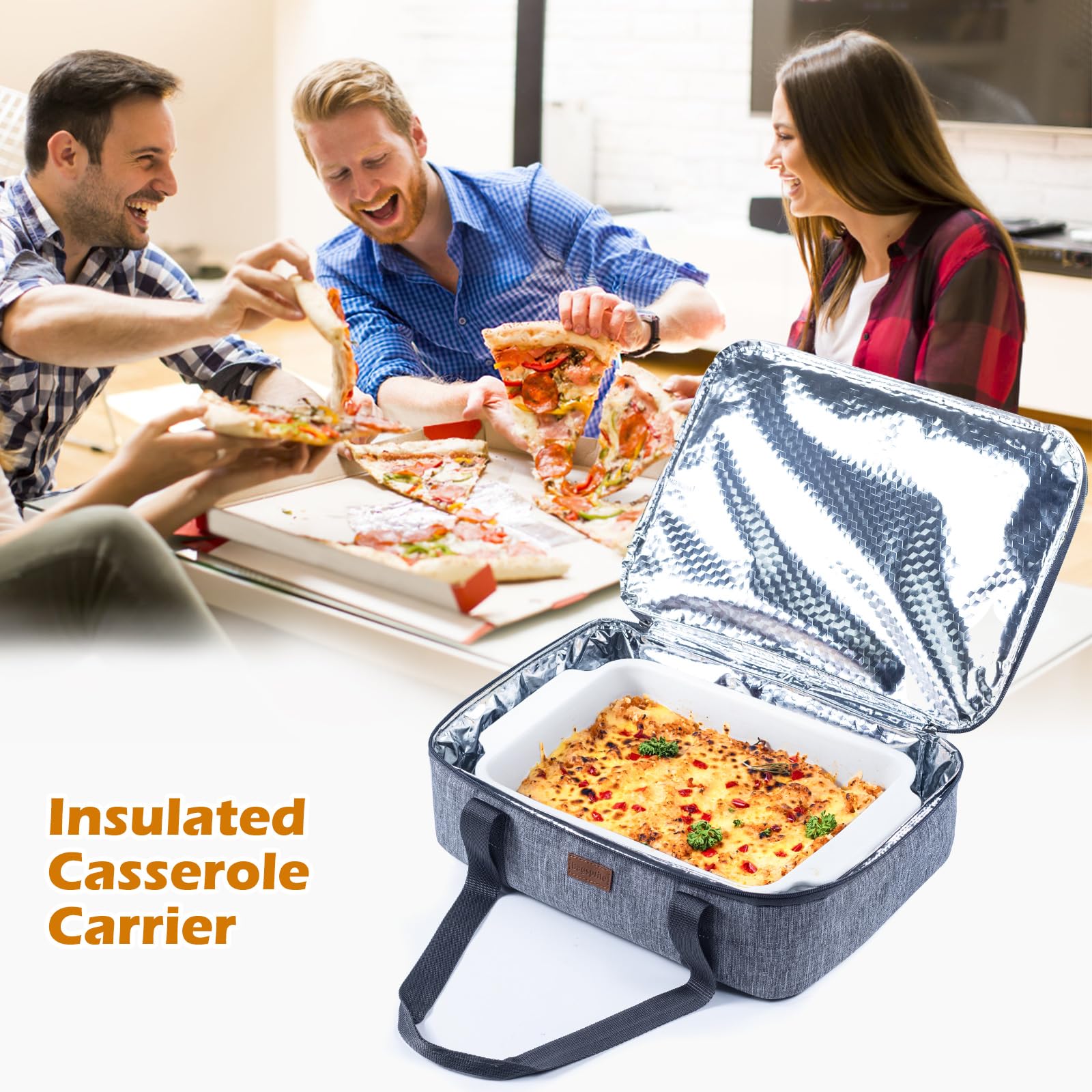 BAGSPRITE hot and cold food carrier ideal for travel meals